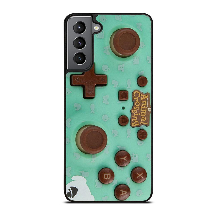 NINTENDO CONTROLLER ANIMAL CROSSING Samsung Galaxy S21 Plus Case