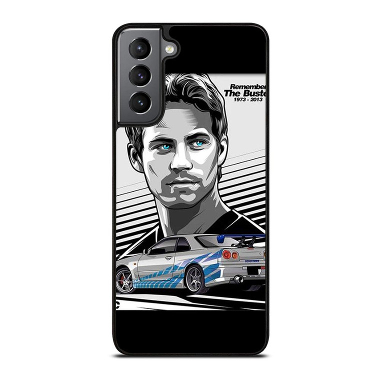 NISSAN GTR PAUL REMEMBER Samsung Galaxy S21 Plus Case
