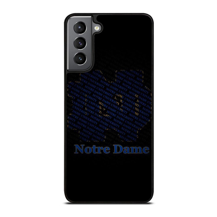 NOTRE DAME IRISH LOGO PATTERN Samsung Galaxy S21 Plus Case