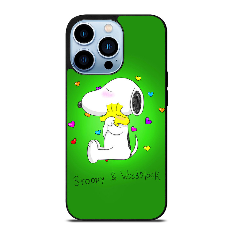 PEANUTS SNOOPY AND WOODSTOCK iPhone 13 Pro Max Case PEANUTS SNOOPY AND WOODSTOCK iPhone 13 Pro Max Case