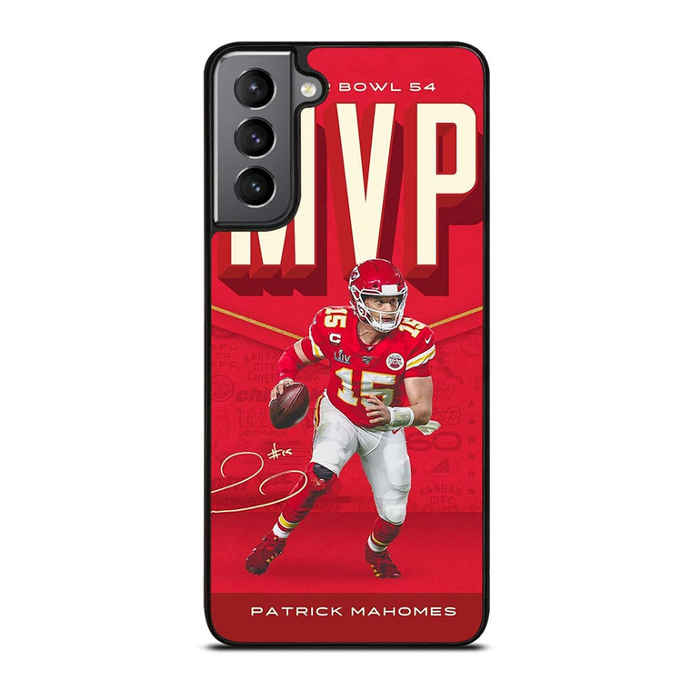 PATRICK MAHOMES KANSAS CITY CHIEFS MVP Samsung Galaxy S21 Plus Case PATRICK MAHOMES KANSAS CITY CHIEFS MVP Samsung Galaxy S21 Plus Case