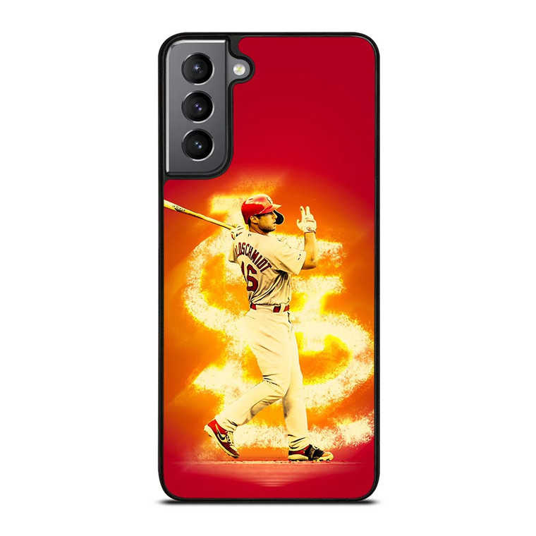 PAUL GOLDSCHMIDT SAINT LOUIS CARDINALS Samsung Galaxy S21 Plus Case PAUL GOLDSCHMIDT SAINT LOUIS CARDINALS Samsung Galaxy S21 Plus Case