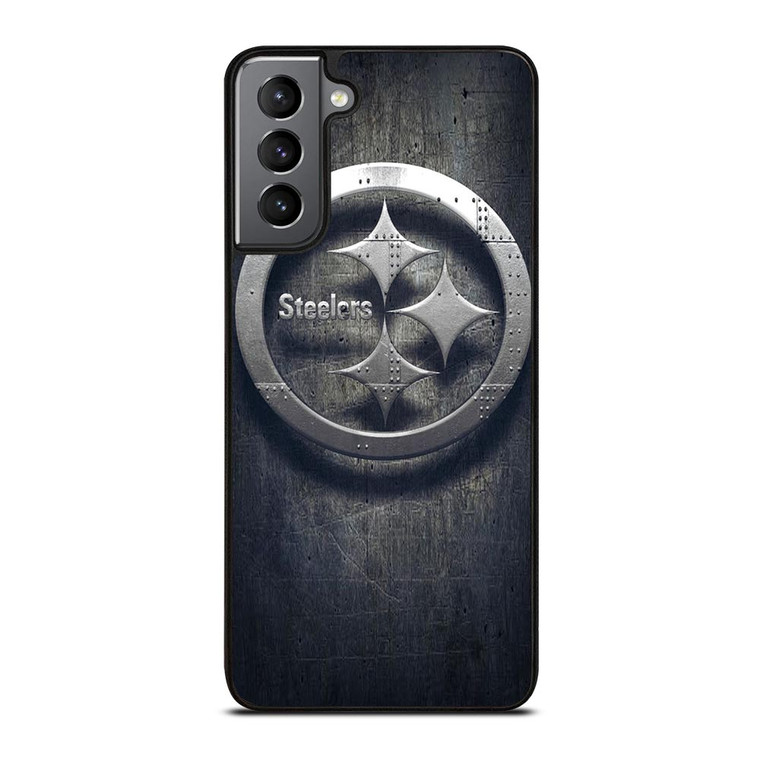 PITTSBURGH STEELERS METAL Samsung Galaxy S21 Plus Case