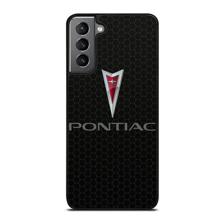 PONTIAC AUTOMOBILE LOGO METAL Samsung Galaxy S21 Plus Case
