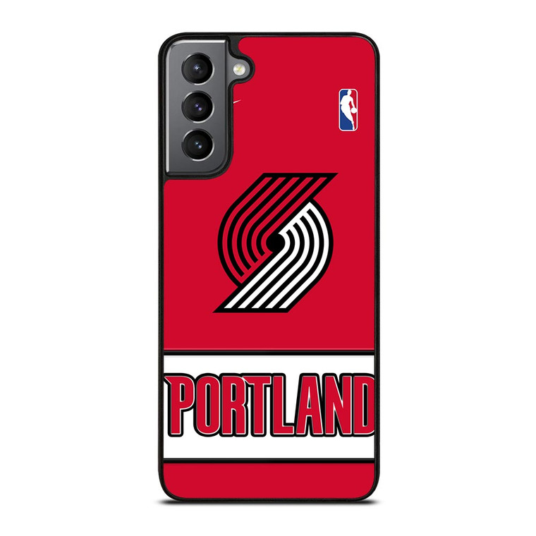 PORTLAND BLAZERS NIKE NBA Samsung Galaxy S21 Plus Case
