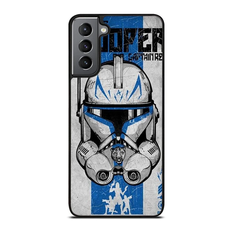 POSTER CLONE WARS STAR Samsung Galaxy S21 Plus Case