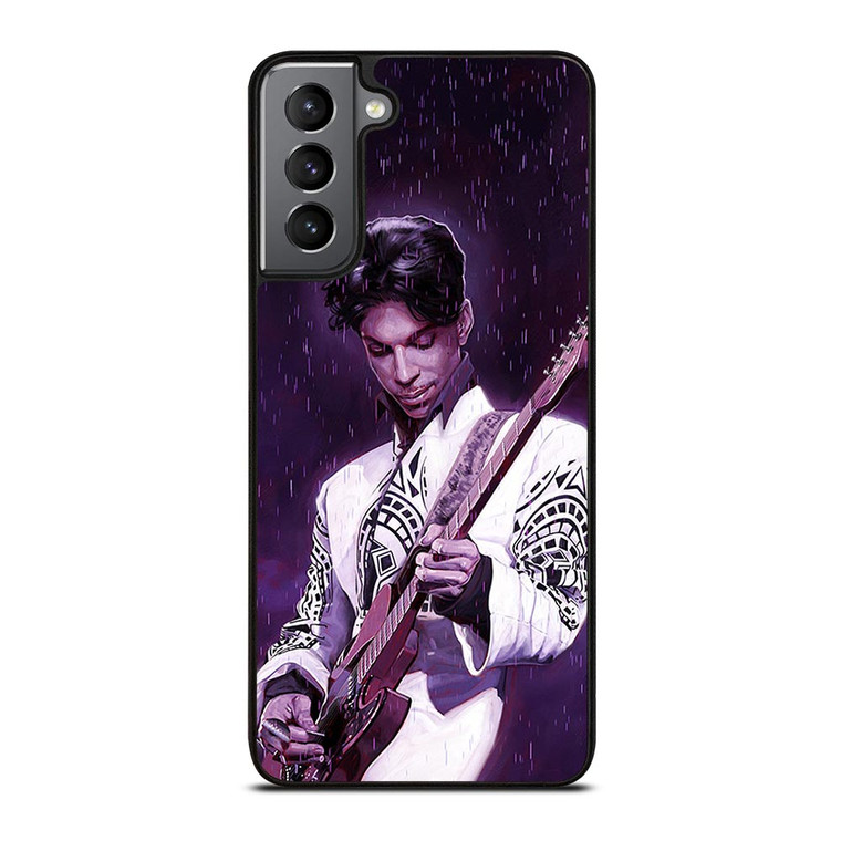 PRINCE PURPLE IN MEMORIAM GUITAR Samsung Galaxy S21 Plus Case PRINCE PURPLE IN MEMORIAM GUITAR Samsung Galaxy S21 Plus Case