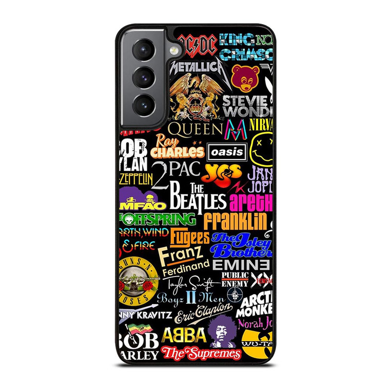 ROCK BAND COLLAGE Samsung Galaxy S21 Plus Case