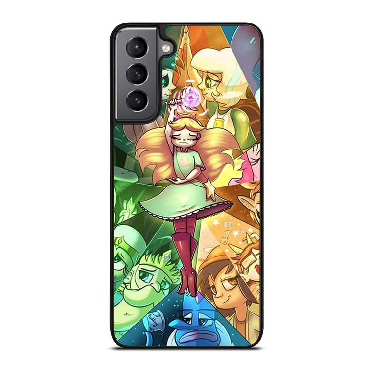 STAR VS THE FORCES OF EVIL CHARACTER Samsung Galaxy S21 Plus Case