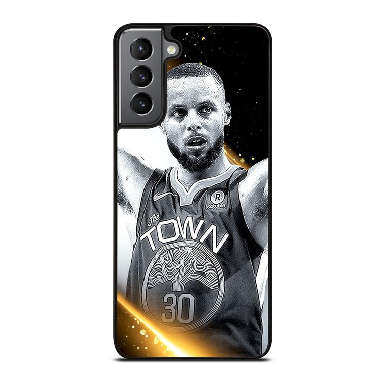 STEPHEN CURRY GOLDEN STATE WARRIORS ART Samsung Galaxy S21 Plus Case