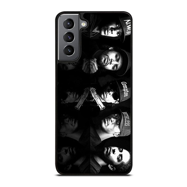 STRAIGHT OUTTA COMPTON RAPPER Samsung Galaxy S21 Plus Case