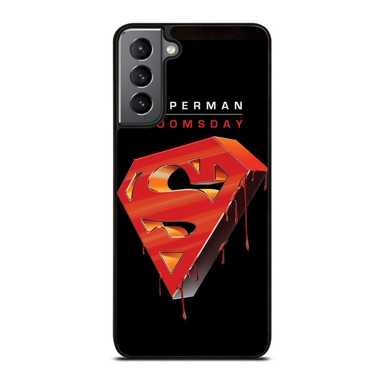 SUPERMAN DOOMSDAY LOGO Samsung Galaxy S21 Plus Case