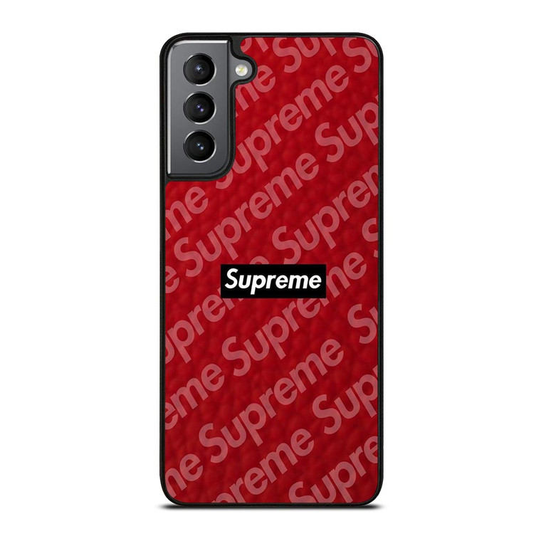 SUPREME LOGO COLLAGE Samsung Galaxy S21 Plus Case