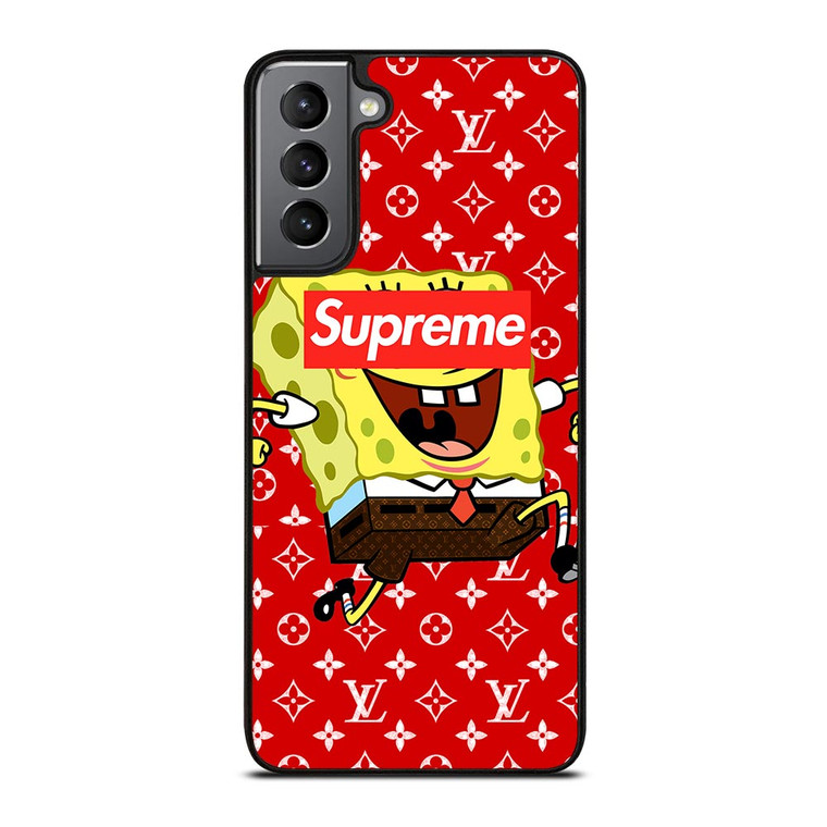 SUPREME SPONGEBOB Samsung Galaxy S21 Plus Case