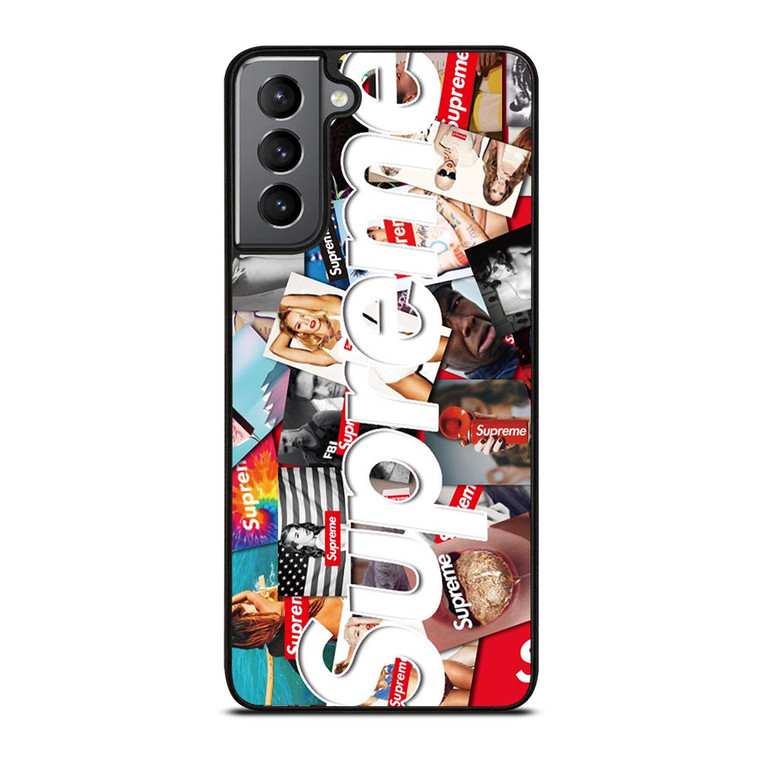 SUPREME STICKER FASHION SEXY Samsung Galaxy S21 Plus Case