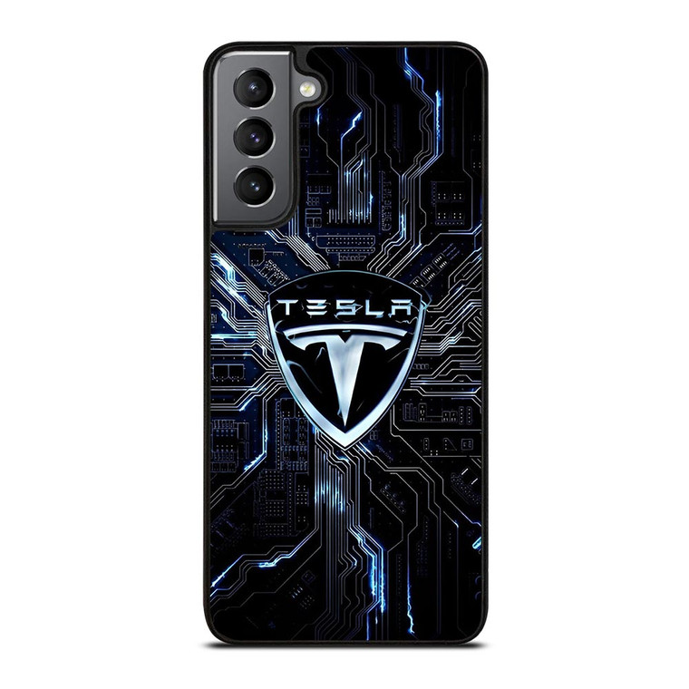 TESLA ELECTRIC Samsung Galaxy S21 Plus Case