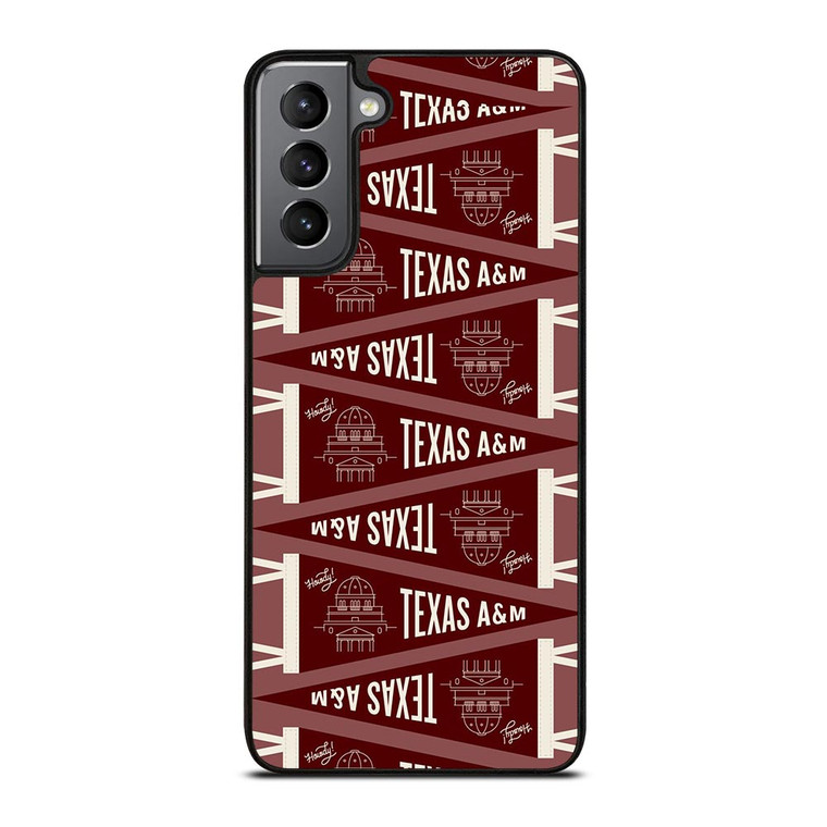 TEXAS AGGIES FLAG Samsung Galaxy S21 Plus Case