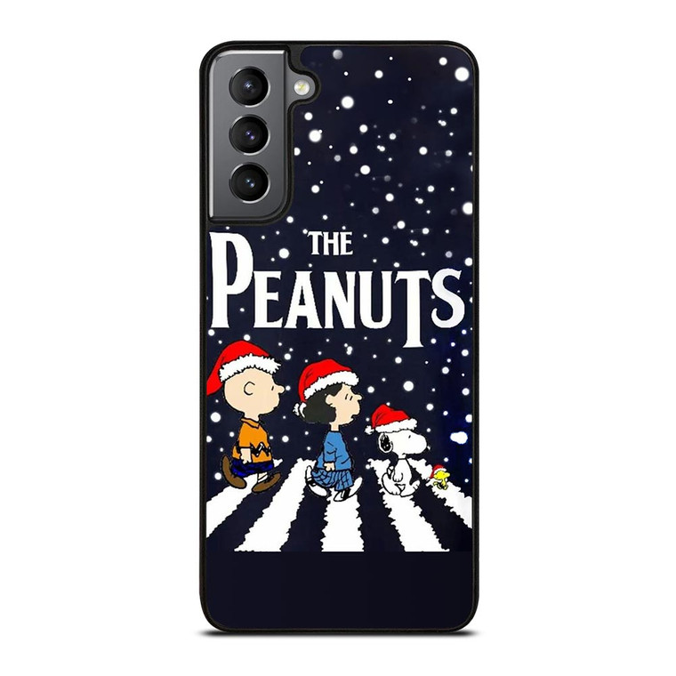 THE PEANUTS SNOOPY BEATLES CHRISTMAS Samsung Galaxy S21 Plus Case