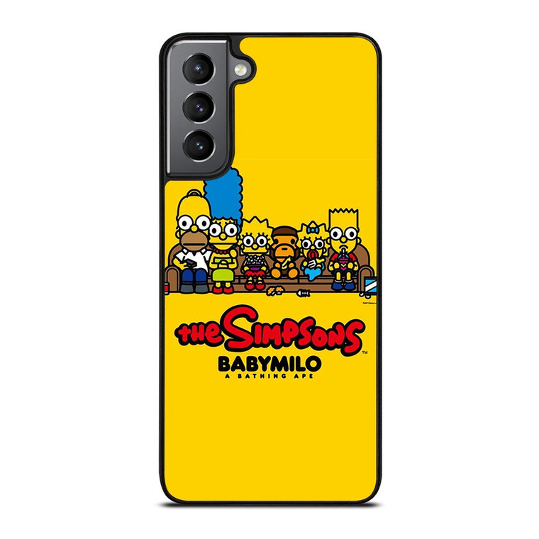 THE SIMPSONS BABY MILO BAPE Samsung Galaxy S21 Plus Case