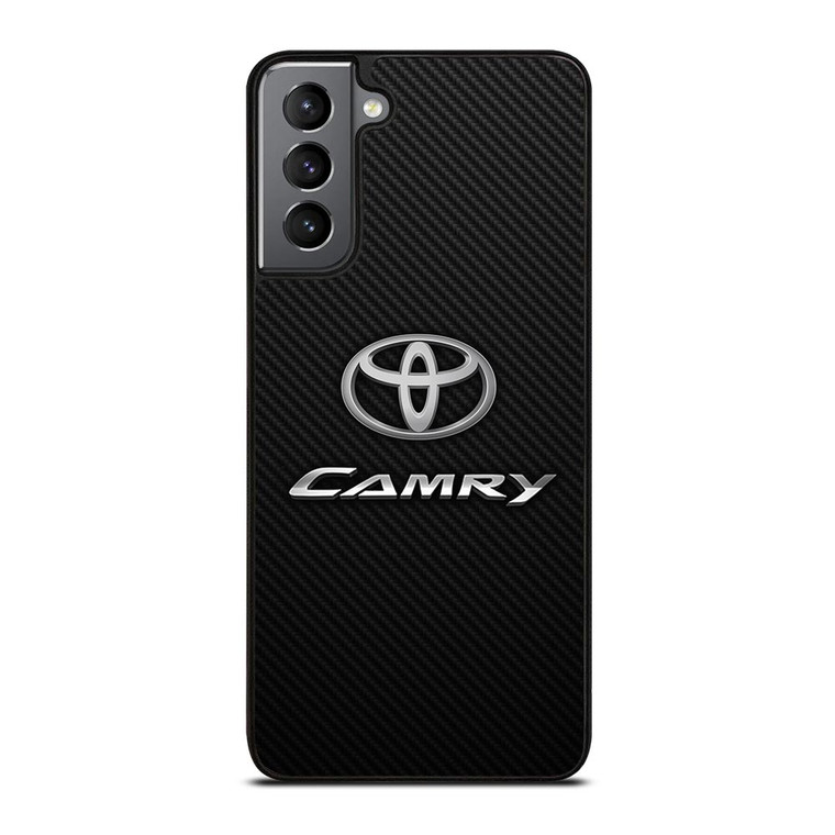 TOYOTA CAMRY CARBON LOGO Samsung Galaxy S21 Plus Case
