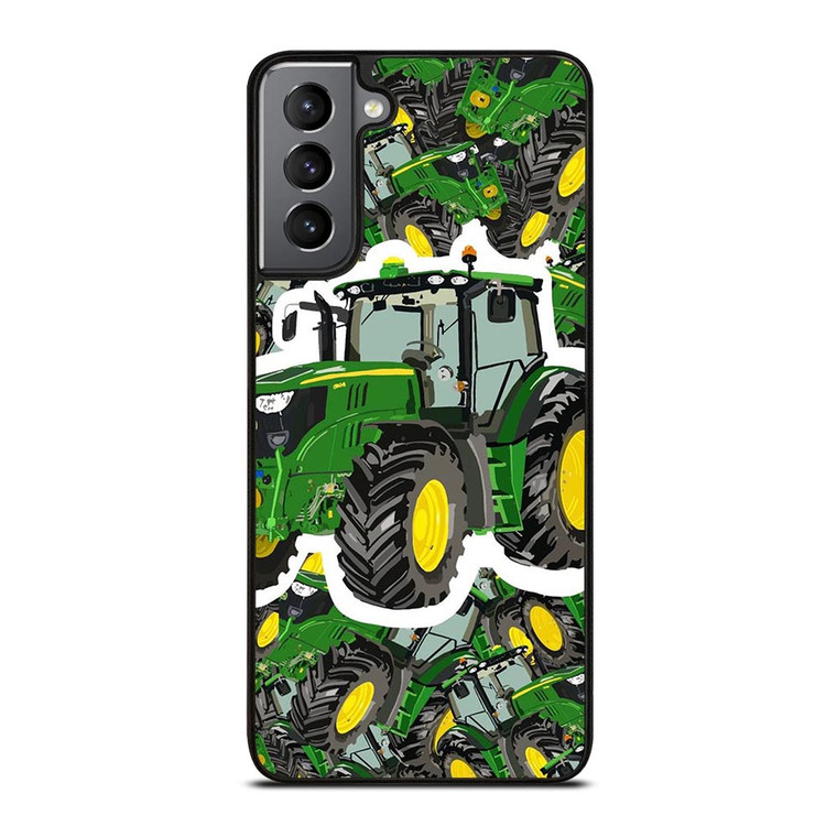 TRACTOR STICKER JOHN DEERE Samsung Galaxy S21 Plus Case