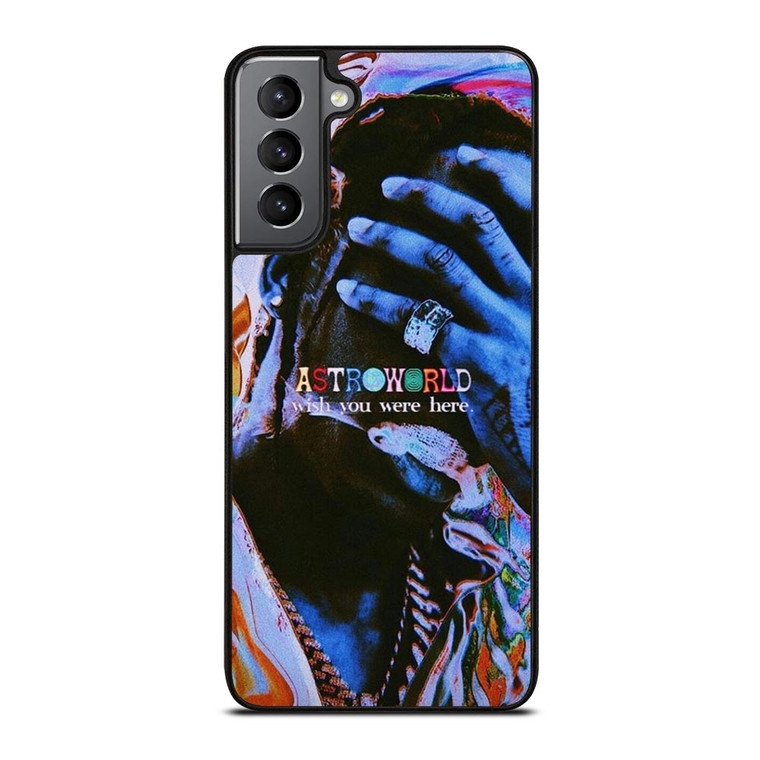 TRAVIS SCOTT ASTROWORLD ART Samsung Galaxy S21 Plus Case