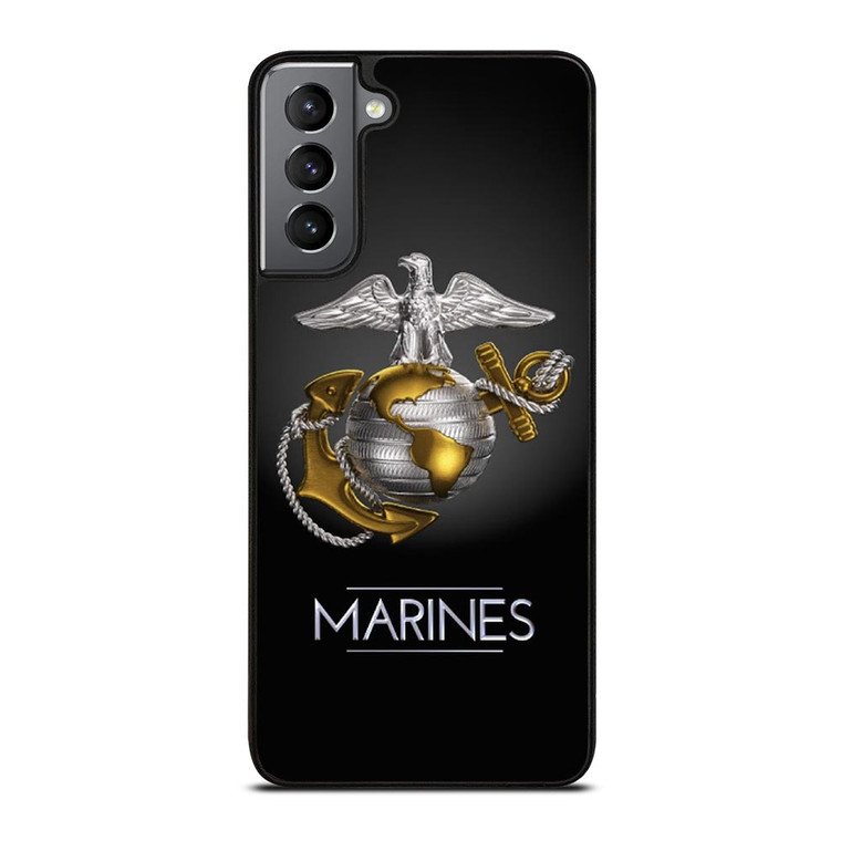 USMC US MARINES CORP EMBLEM Samsung Galaxy S21 Plus Case USMC US MARINES CORP EMBLEM Samsung Galaxy S21 Plus Case