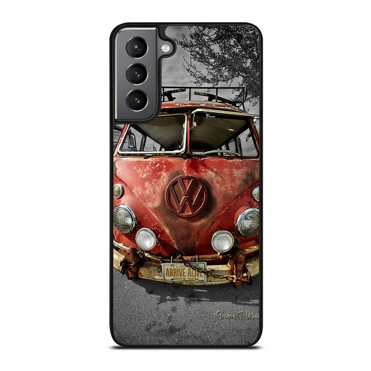 VW VOLKSWAGEN VAN RUSTY Samsung Galaxy S21 Plus Case