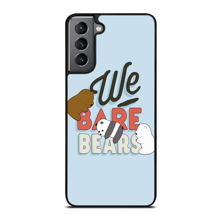 WE BARE BEARS CARTOON LOGO Samsung Galaxy S21 Plus Case WE BARE BEARS CARTOON LOGO Samsung Galaxy S21 Plus Case