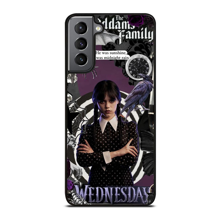 WEDNESDAY ADDAMS FAMILY SERIES Samsung Galaxy S21 Plus Case WEDNESDAY ADDAMS FAMILY SERIES Samsung Galaxy S21 Plus Case