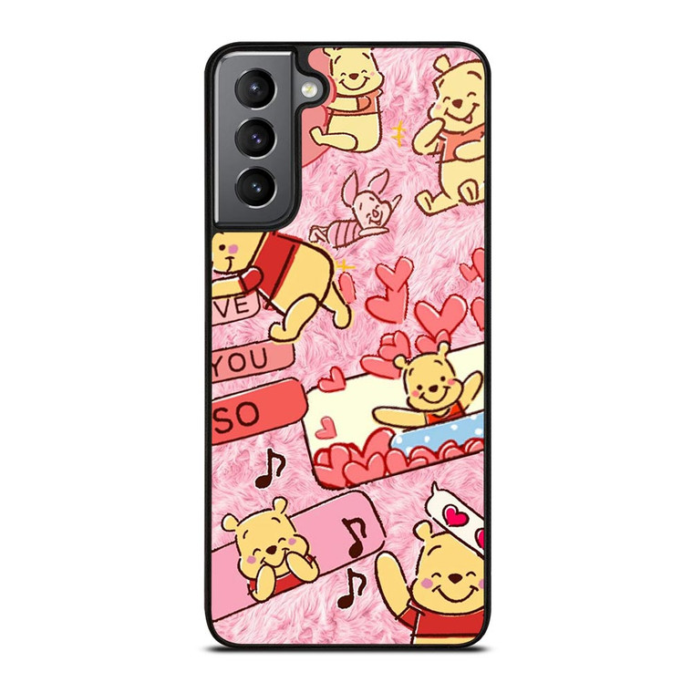 WINNIE THE POOH COLLAGE  Samsung Galaxy S21 Plus Case WINNIE THE POOH COLLAGE  Samsung Galaxy S21 Plus Case