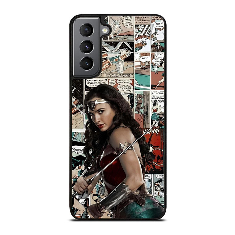 WONDER WOMAN COMIC Samsung Galaxy S21 Plus Case