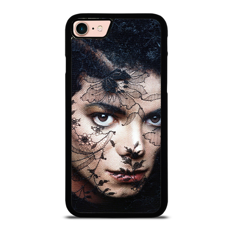 MICHAEL JACKSON FACE POTRAIT iPhone 8 Case