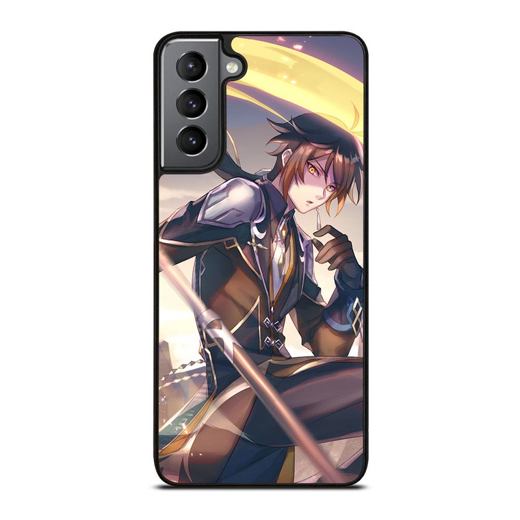ZHONGLI GENSHIN IMPACT 2 Samsung Galaxy S21 Plus Case