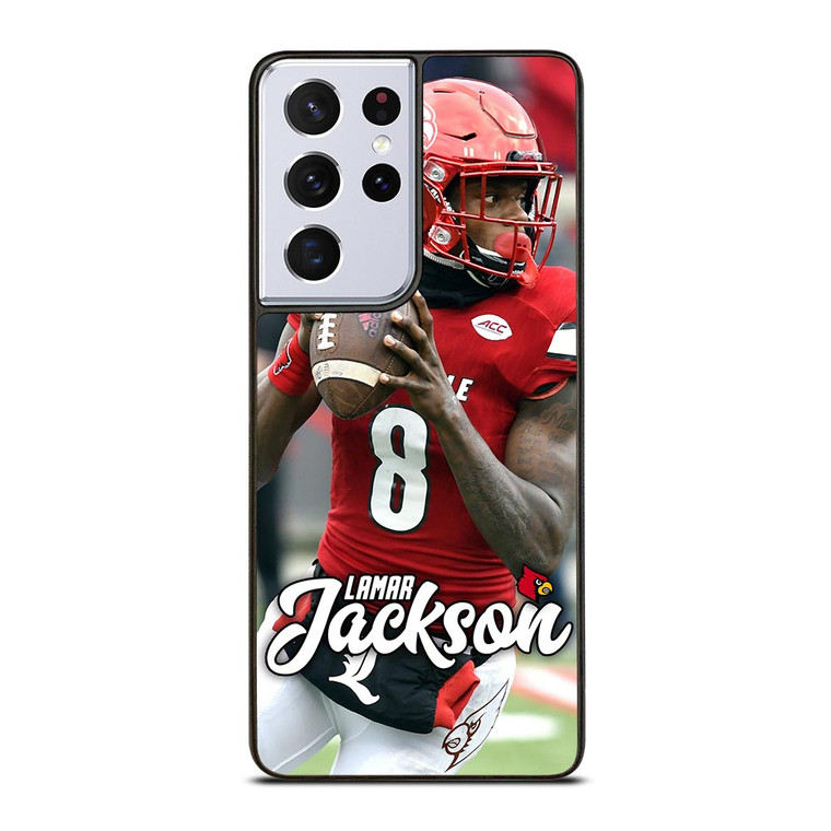 LAMAR JACKSON LOUISVILLE NFL Samsung Galaxy S21 Ultra Case