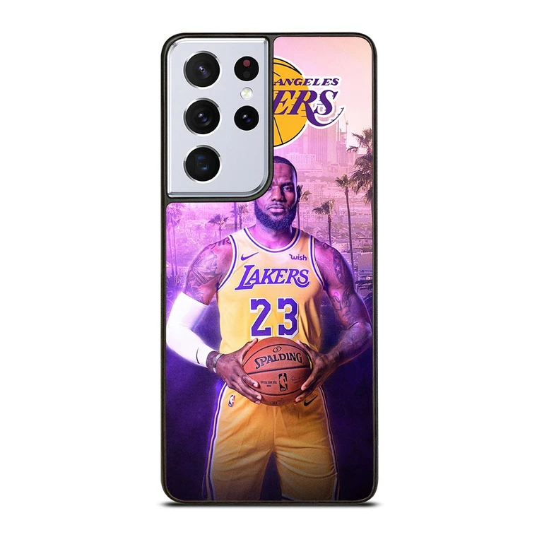 LEBRON JAMES LA LAKERS NBA Samsung Galaxy S21 Ultra Case