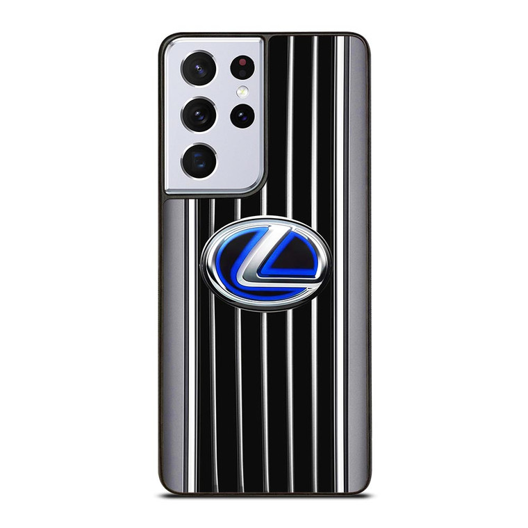 LEXUS METAL STRIPE LOGO Samsung Galaxy S21 Ultra Case