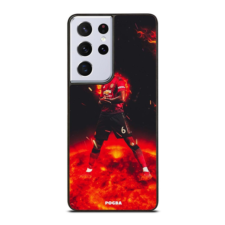 MANCHESTER UNITED PAUL POGBA Samsung Galaxy S21 Ultra Case MANCHESTER UNITED PAUL POGBA Samsung Galaxy S21 Ultra Case