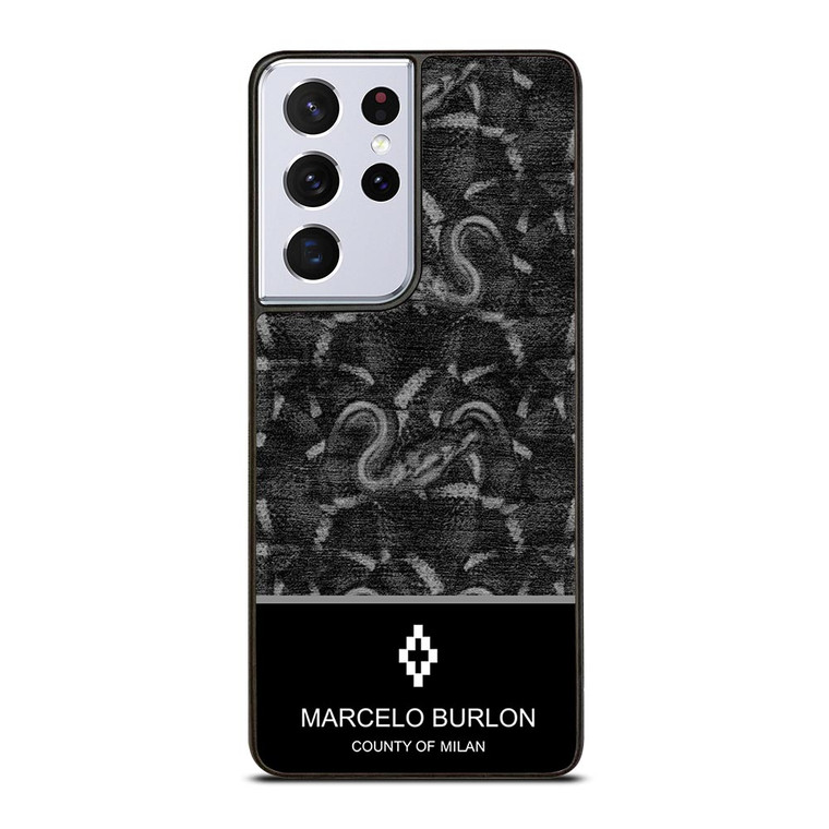 MARCELO BURLON SNAKE ART Samsung Galaxy S21 Ultra Case