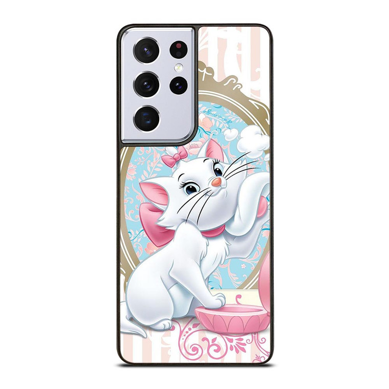 MARIE THE ARISTOCATS CAT MIRROR Samsung Galaxy S21 Ultra Case