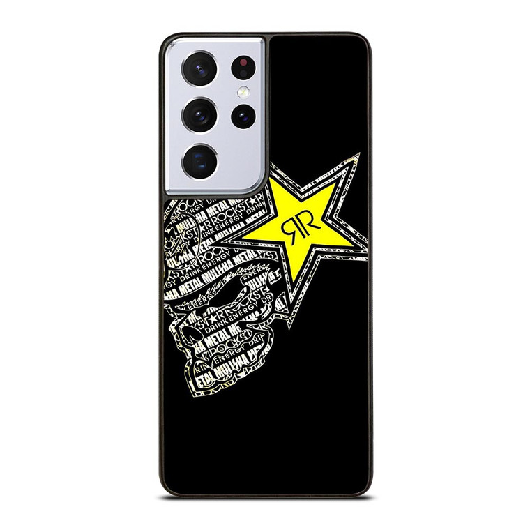 METAL MULISHA ROCKSTAR LOGO Samsung Galaxy S21 Ultra Case
