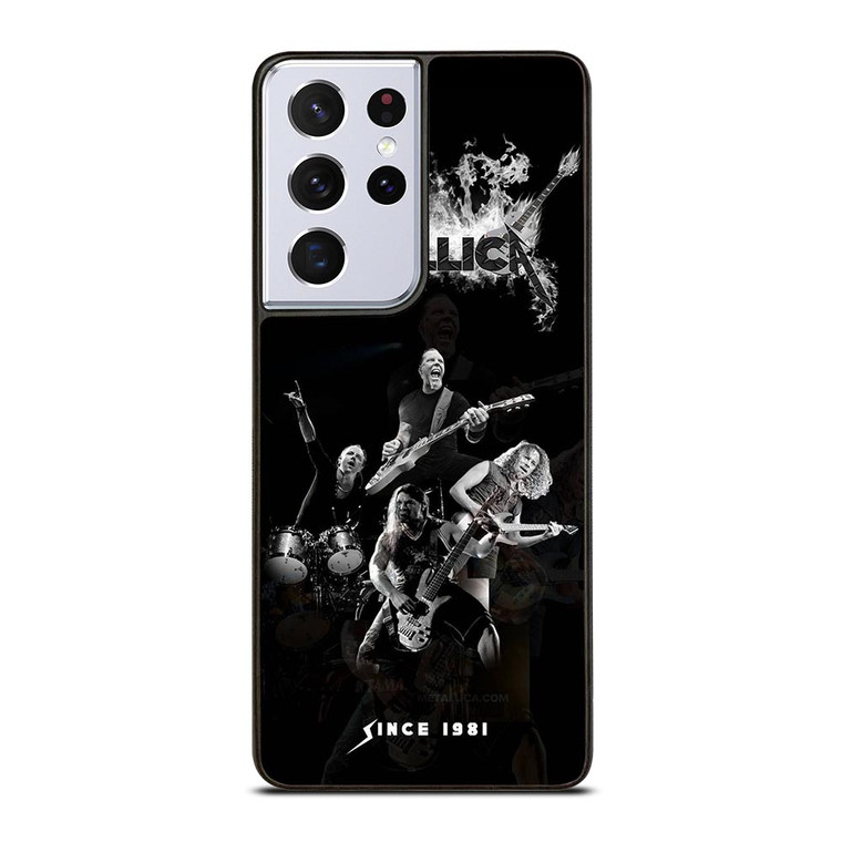 METALLICA 1981 Samsung Galaxy S21 Ultra Case METALLICA 1981 Samsung Galaxy S21 Ultra Case
