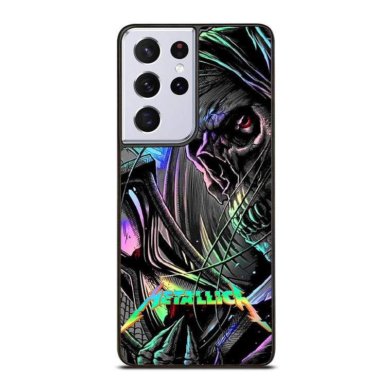 METALLICA SKULL LOGO Samsung Galaxy S21 Ultra Case
