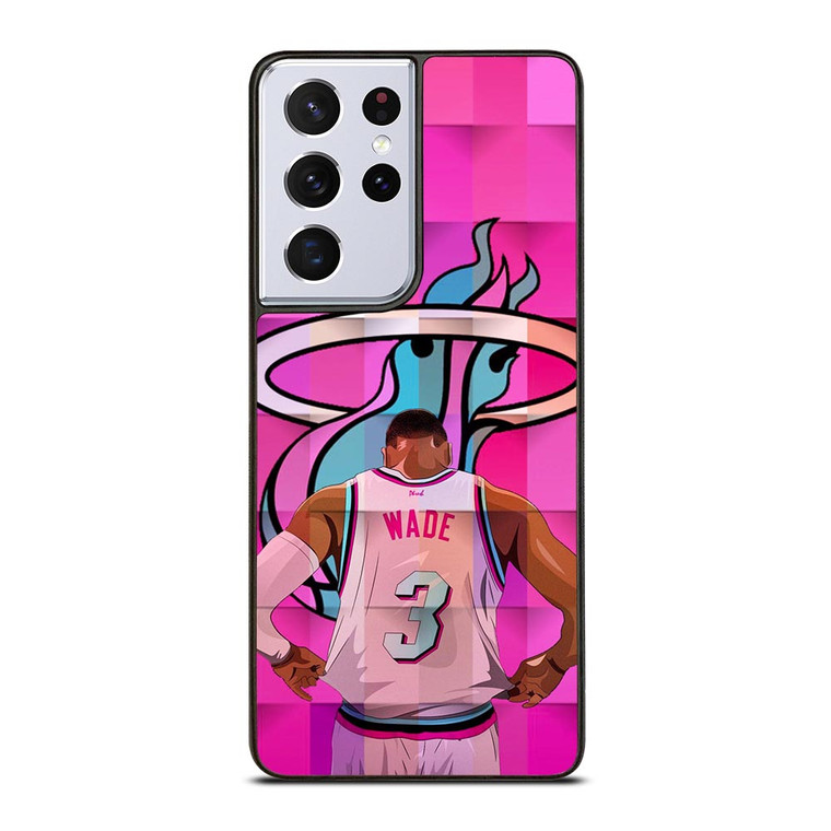 MIAMI HEAT DWYANE WADE NBA Samsung Galaxy S21 Ultra Case