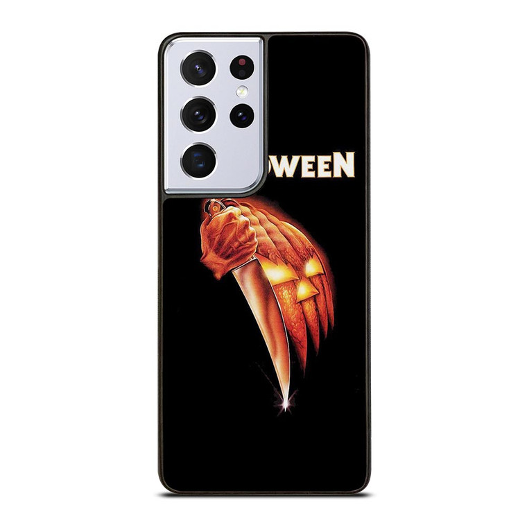 MICHAEL MYERS HALLOWEEN LOGO Samsung Galaxy S21 Ultra Case