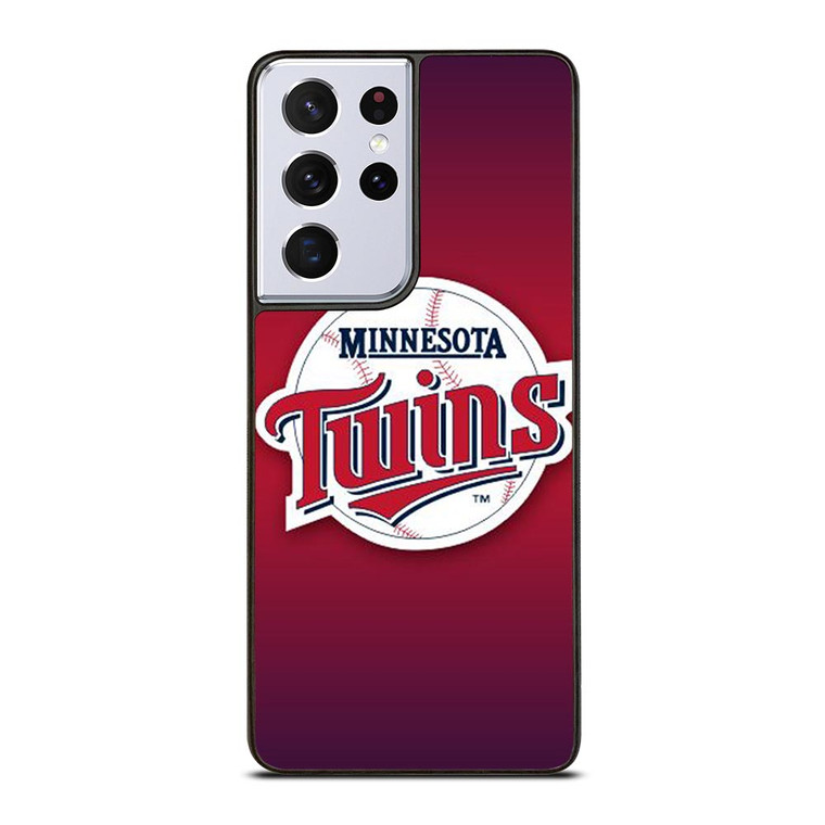 MINNESOTA TWINS MLB BADGE Samsung Galaxy S21 Ultra Case MINNESOTA TWINS MLB BADGE Samsung Galaxy S21 Ultra Case