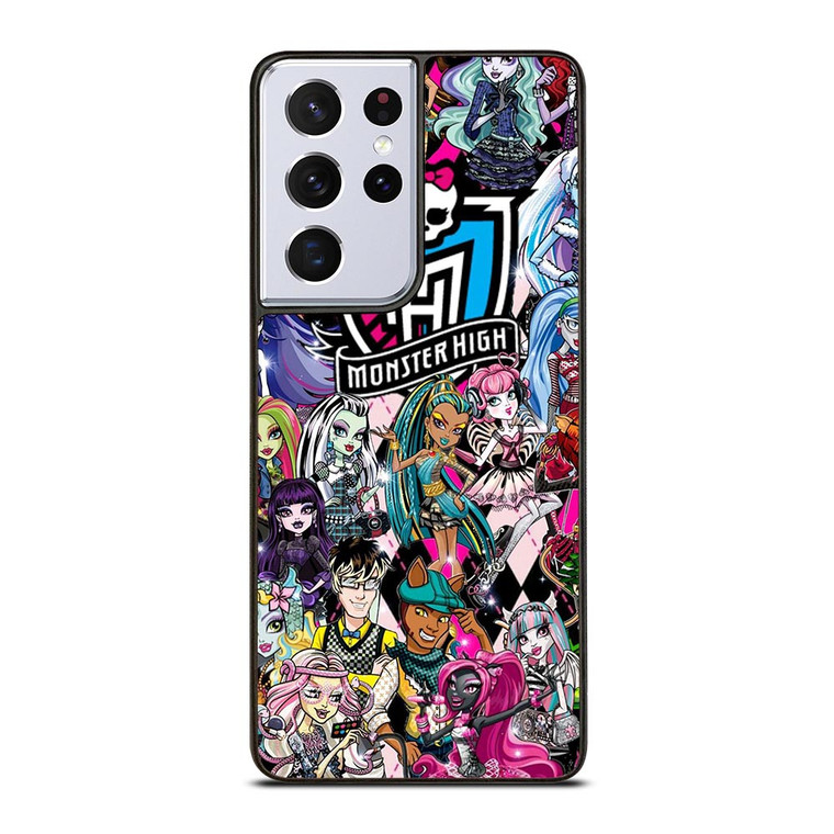 MONSTER HIGH COLLAGE Samsung Galaxy S21 Ultra Case