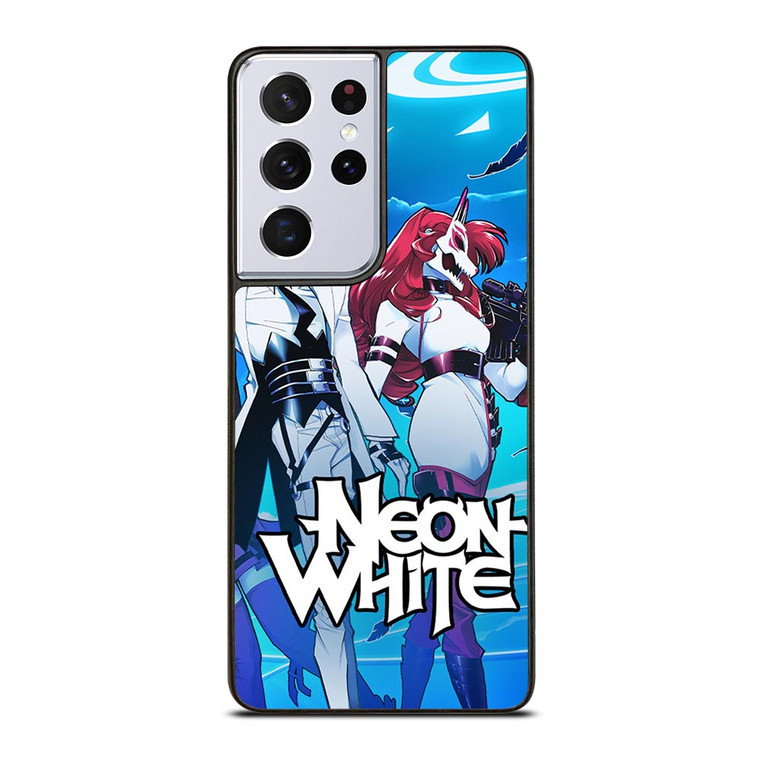 NEON WHITE GAMES Samsung Galaxy S21 Ultra Case