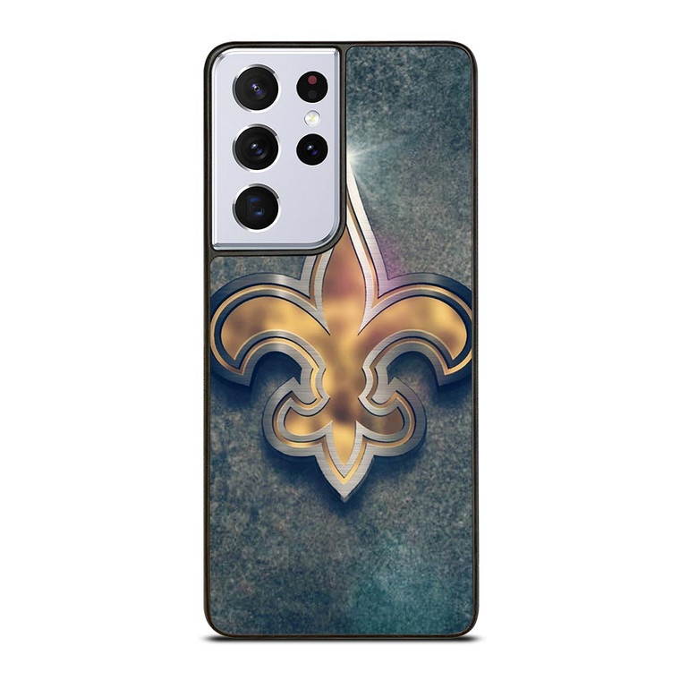 NEW ORLEANS SAINTS GLOW Samsung Galaxy S21 Ultra Case NEW ORLEANS SAINTS GLOW Samsung Galaxy S21 Ultra Case