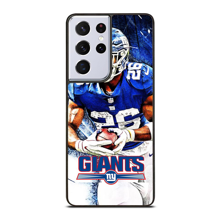NEW YORK GIANTS NY SAQUON BARKLEY NFL Samsung Galaxy S21 Ultra Case